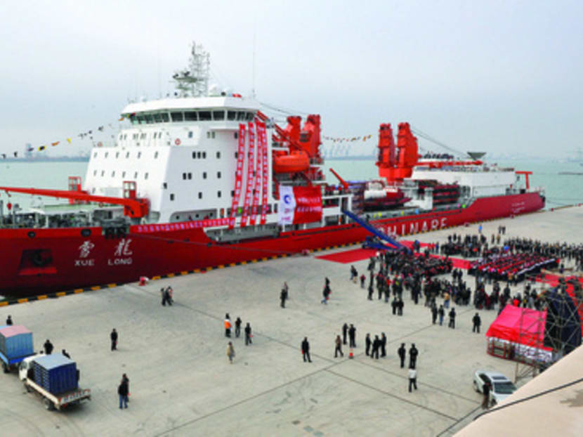 The ice breaker ship Xue Long is to be used mainly for scientific research, says Xinhua. Photo: Reuters