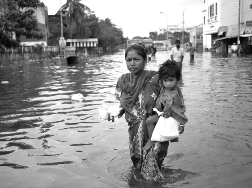 Chennai, home to five million, has virtually shut down because of floods caused by the heaviest rainfall in 104 years. Photo: Reuters Chennai, home to five million, has virtually shut down because of floods caused by the heaviest rainfall in 104 years. Photo: Reuters