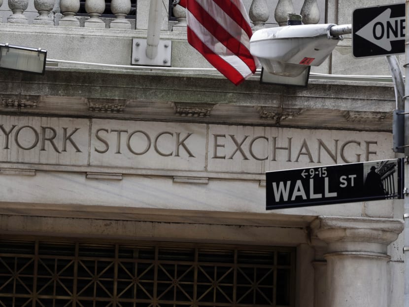 The Wall Street entrance of the New York Stock Exchange. Photo: AP