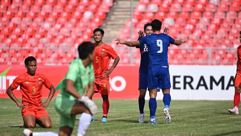 Singapore wrap up Asian Cup qualifying campaign with 6-2 thumping of Myanmar Singapore wrap up Asian Cup qualifying campaign with 6-2 thumping of Myanmar