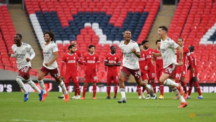 Football: Arsenal beat Liverpool on penalties to lift FA Community Shield Football: Arsenal beat Liverpool on penalties to lift FA Community Shield