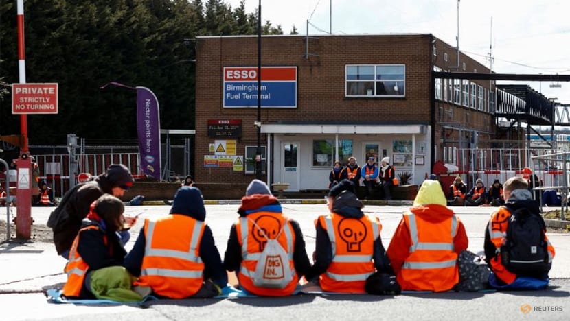 Climate activists promise daily protests after blocking 10 UK oil terminals Climate activists promise daily protests after blocking 10 UK oil terminals