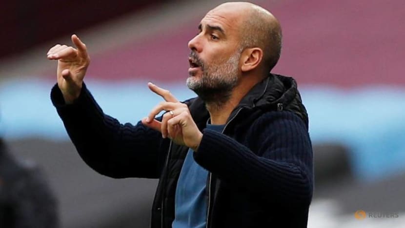 Man City's Guardiola puts focus on European progress as Liverpool clash looms Man City's Guardiola puts focus on European progress as Liverpool clash looms