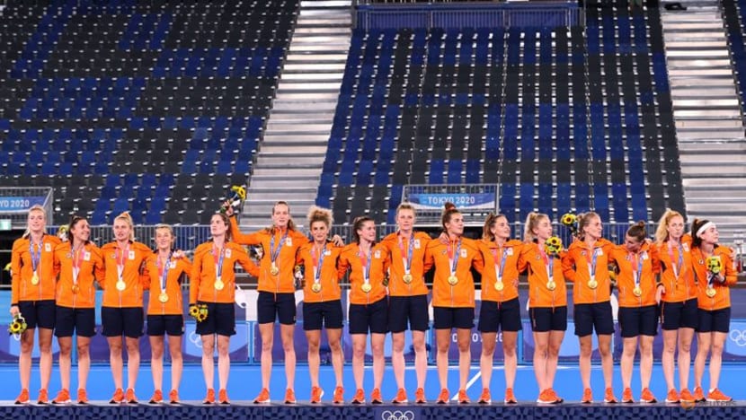 Olympics-Hockey-Netherlands claim gold with 3-1 victory over Argentina Olympics-Hockey-Netherlands claim gold with 3-1 victory over Argentina