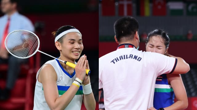 台湾羽球皇后戴资颖逆转险胜 泰国选手拉查诺赛后痛哭失声