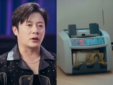 Singaporean businessman David Yong featured in new Netflix show has a cash counting machine in his living room