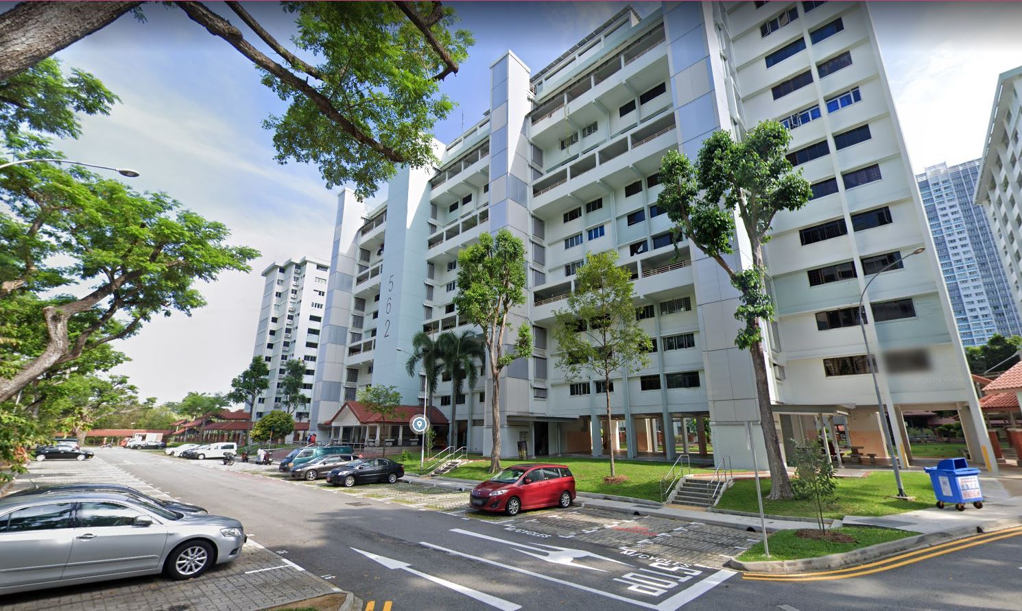 A view of Block 562 Ang Mo Kio Avenue 3, where residents will have to vacate because the land is marked by the Government for redevelopment. A view of Block 562 Ang Mo Kio Avenue 3, where residents will have to vacate because the land is marked by the Government for redevelopment.