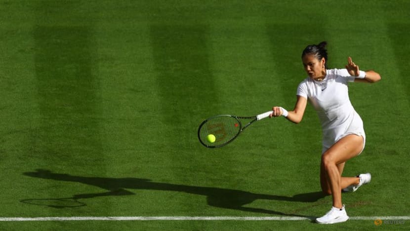 Raducanu delights Wimbledon crowd with triumphant Centre Court debut Raducanu delights Wimbledon crowd with triumphant Centre Court debut