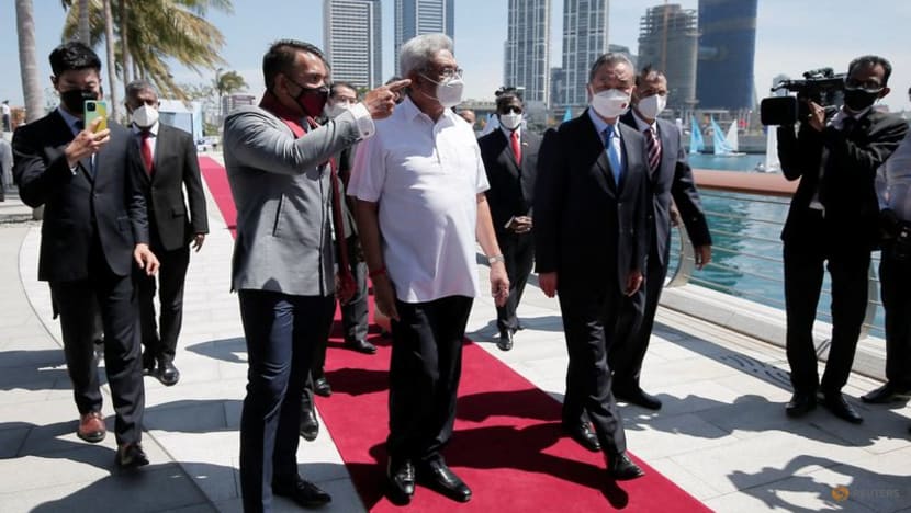 Sri Lanka's president asks China to restructure debt repayments Sri Lanka's president asks China to restructure debt repayments