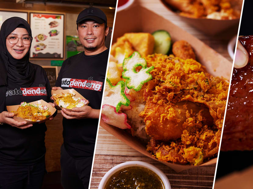 Ex-Army Sergeant Who Used To Be Secret Society Member Opens Ayam Penyet Stall at IMM Food Court 