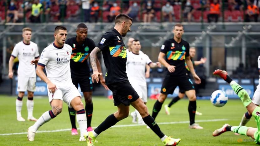 Football: Champions Inter back on top after hitting Bologna for six Football: Champions Inter back on top after hitting Bologna for six