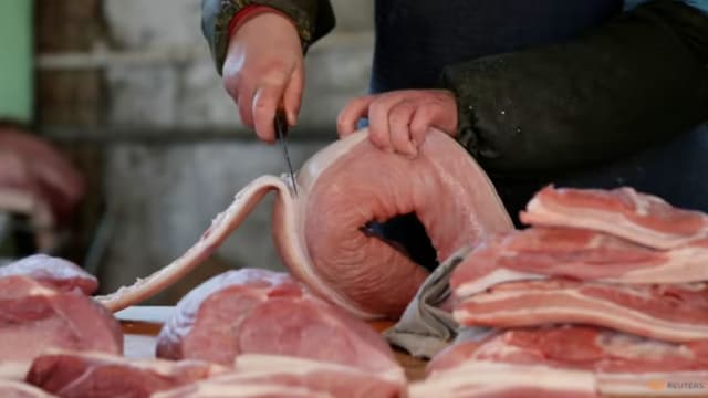 中国去年猪肉产量 近八年来最高
