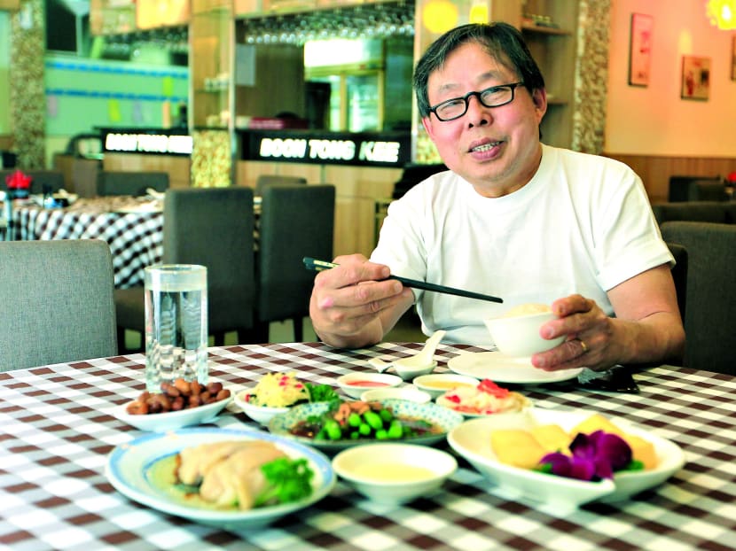 Mr Thian Boon Hua, the owner of Boon Tong Kee Chicken Rice. Photo: KOH MUI FONG
