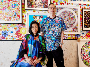 How a Singaporean couple turned their home into a Takashi Murakami art gallery