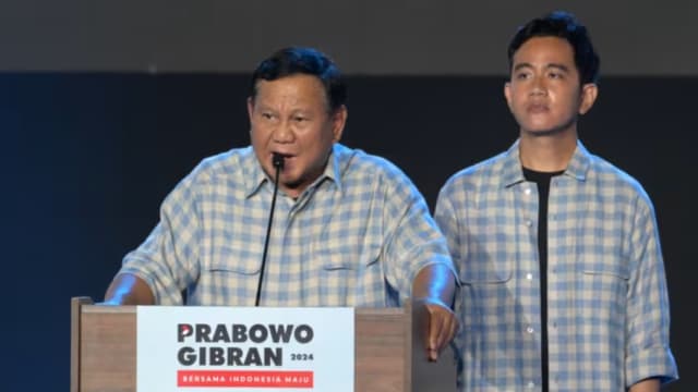 印尼大选抽样计票大胜 普拉博沃宣布胜选