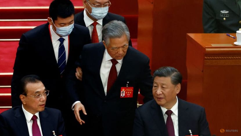 Hu Jintao's dramatic China Congress exit fuels speculation, official silence Hu Jintao's dramatic China Congress exit fuels speculation, official silence