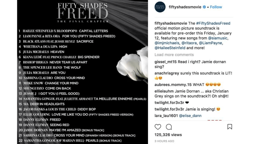 Jamie Dornan To Sing On Fifty Shades Freed Soundtrack 8days 