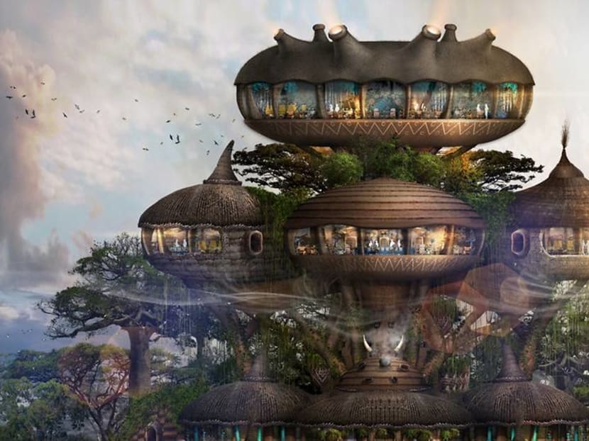 This 'human zoo' eco-resort will cage guests while the animals roam free