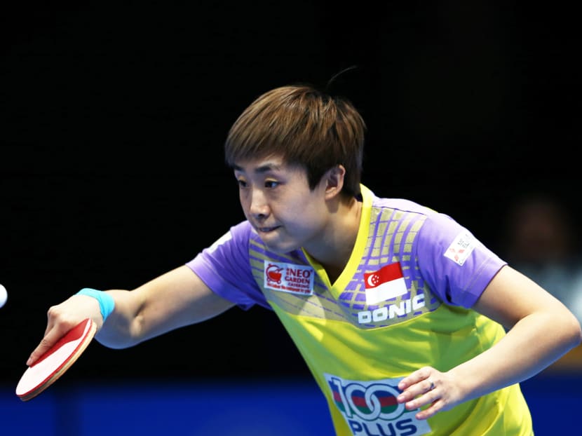 Giving table tennis star Feng Tianwei a graceful exit was the priority, says STTA president Ellen Lee. Photo: Getty Images