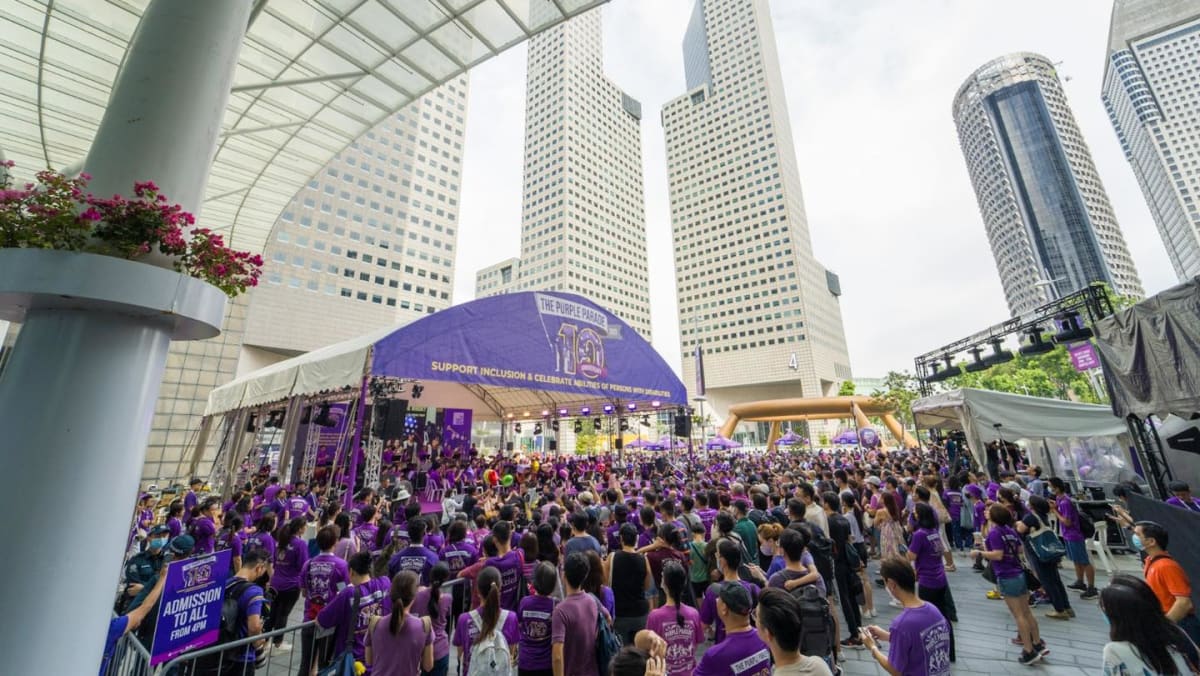 SG Yang Lebih Inklusif Acara Purple Parade raikan golongan kurang