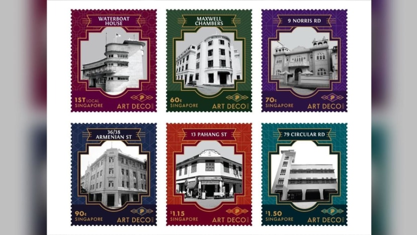 SingPost issues stamps featuring Art Deco heritage buildings in Singapore SingPost issues stamps featuring Art Deco heritage buildings in Singapore