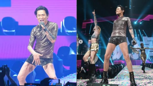 Alex To, 62, Strips Down To His Hot Pants On Stage, Fans Say He Still Looks “Good & Strong”