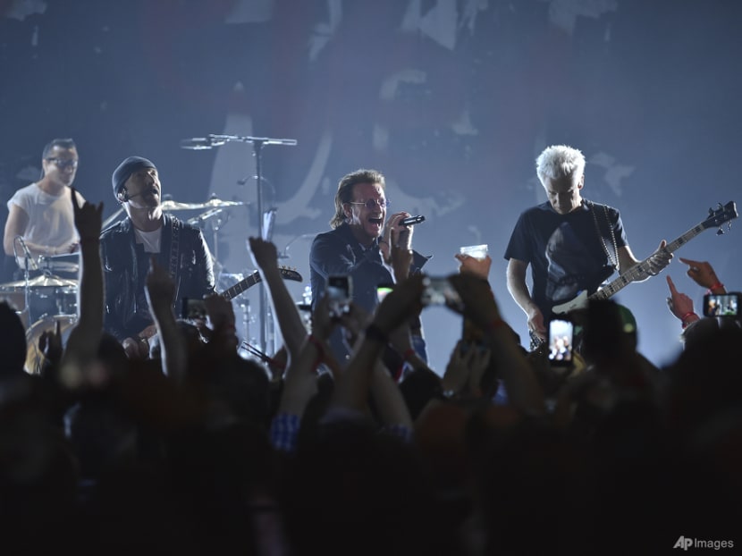 U2 returning to stage in Las Vegas, minus one band member