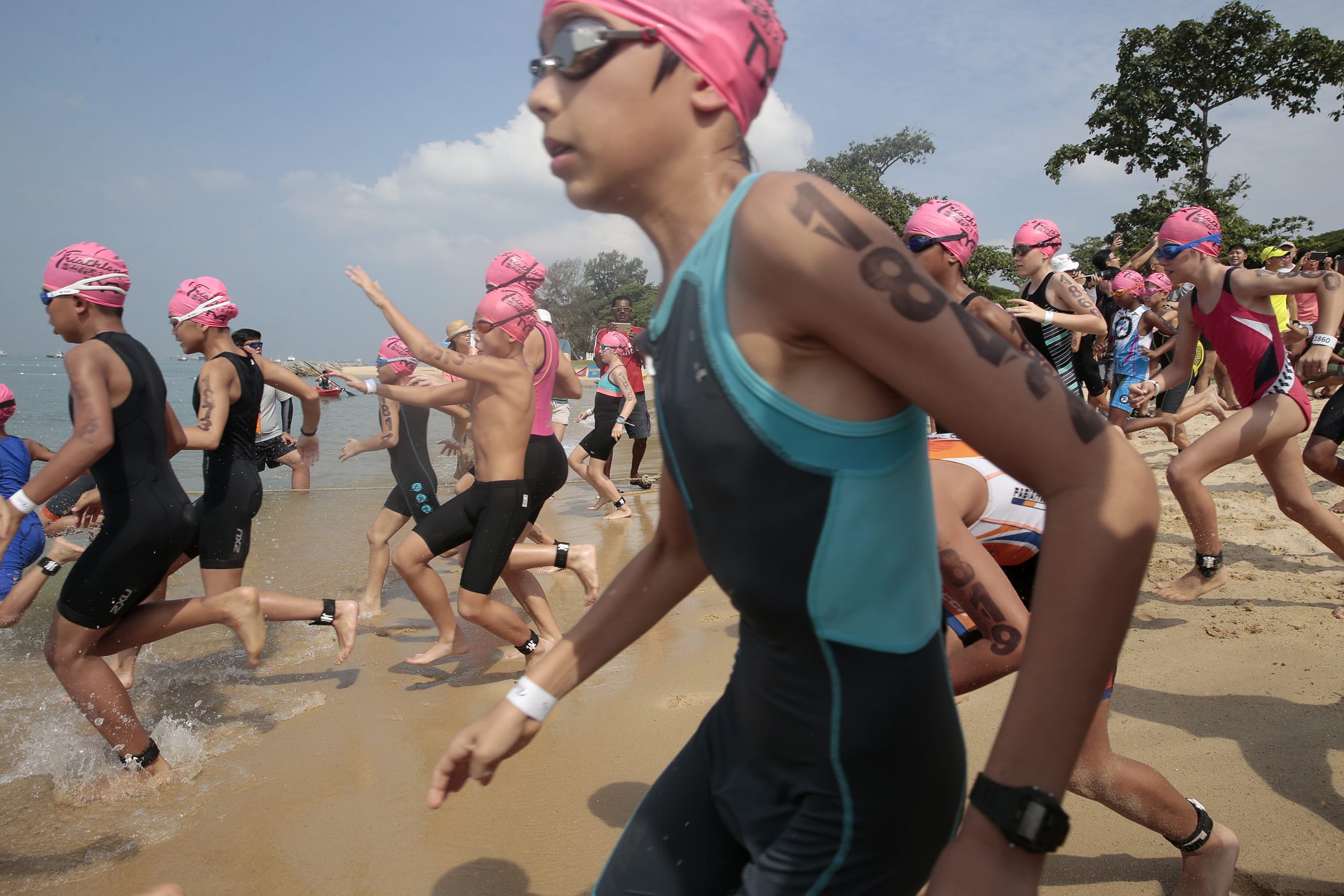 Mr Edwin Tong, Minister for Culture, Community and Youth, said that sports is a "social glue that brings us together". Mr Edwin Tong, Minister for Culture, Community and Youth, said that sports is a "social glue that brings us together".