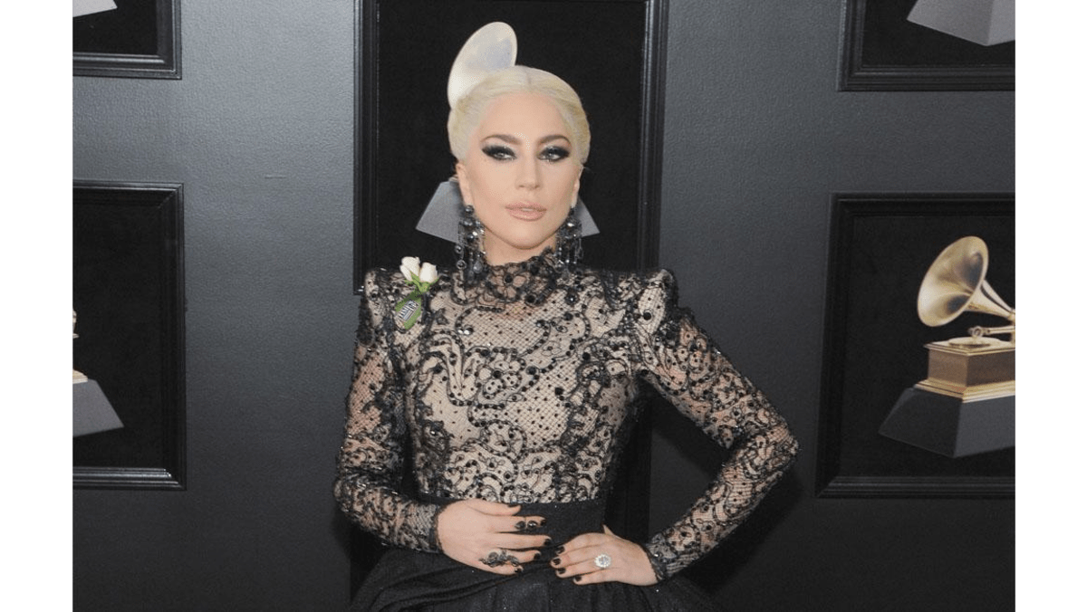 Lady Gaga And Stars Wear Flowers For Times Up At Grammys 8days 