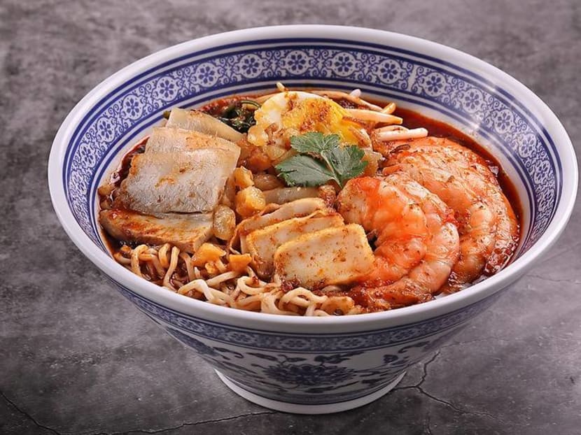 Fine dining legend Justin Quek's new dish: S$12.80 'Hae Mee' Nissin Noodle Fine dining legend Justin Quek's new dish: S$12.80 'Hae Mee' Nissin Noodle
