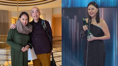 Best Supporting Actress Aileen Tan Says Her Husband Didn’t Watch Star Awards ‘Cos He Didn’t Expect Her To Win And Was Just There To “Make Up The Numbers”