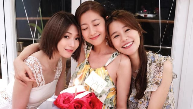 “遇到真心朋友不容易”　陈自瑶和好姐妹庆生