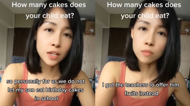 不准儿子在学校吃生日蛋糕 本地年轻母亲被网民抨击