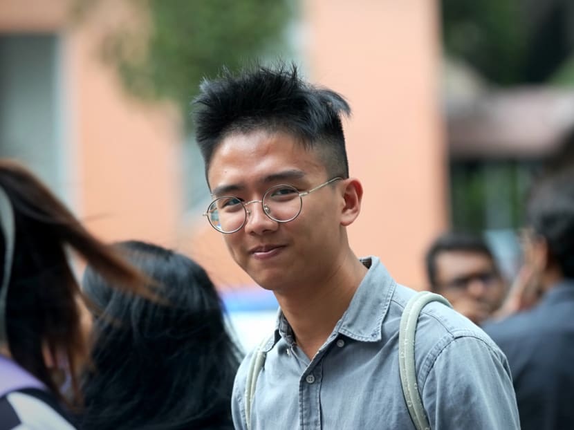 Tan Jin Kang (pictured), 21, was running a test flight of the drone so that he could take photos of the fireworks at the National Day Parade, but he did not have a valid permit to do so.