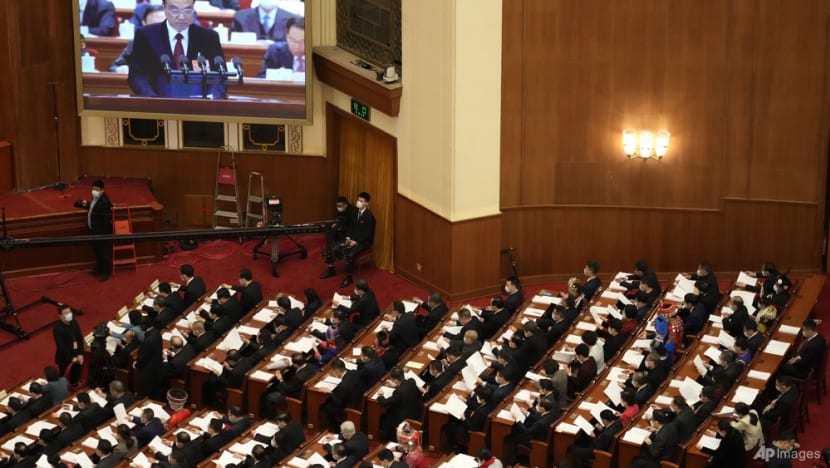 China cuts 2022 GDP growth target to around 5.5%, lowest in decades amid 'grave outlook' China cuts 2022 GDP growth target to around 5.5%, lowest in decades amid 'grave outlook'