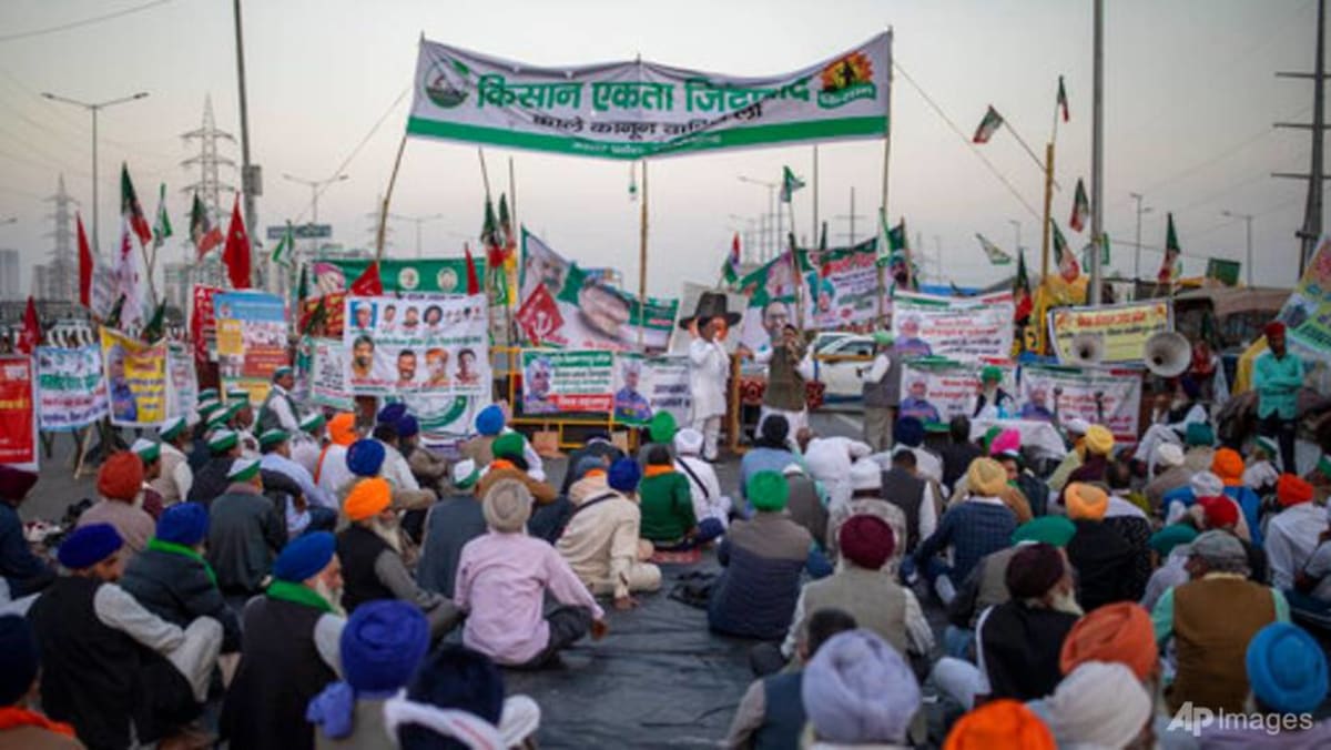 Para petani India yang melakukan protes menyerukan pemogokan kedua dalam seminggu