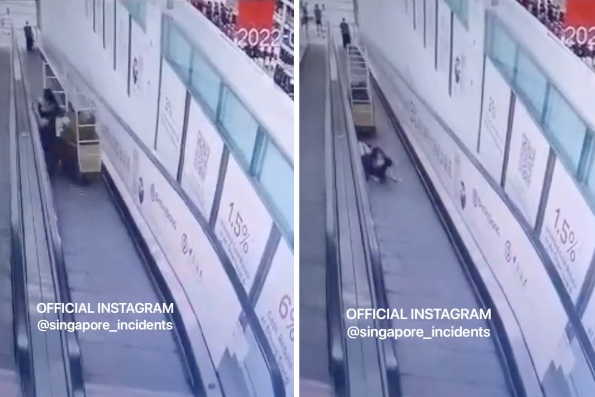 Sheng Siong to take preventative measures after 2 customers knocked down by trolley on travelator 