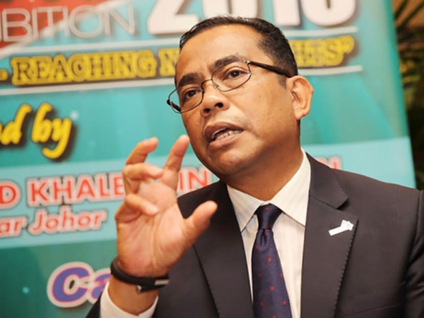 Johor Chief Minister Mohamed Khaled Nordin. Photo: Malay Mail Online