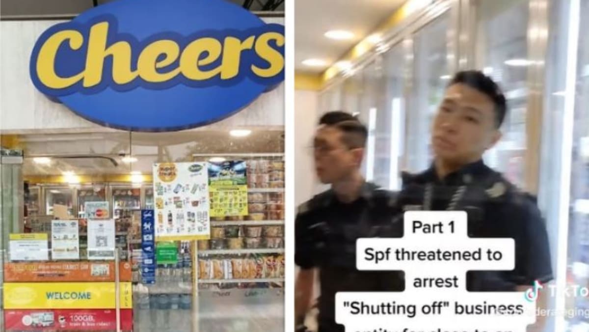 Ex-worker of Cheers convenience store who posted viral clips of argument with police to be charged with harassment