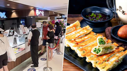 Famed Taiwanese Dumpling Chain Yu Ba Fang Opens First S’pore Outlet To Long Queues