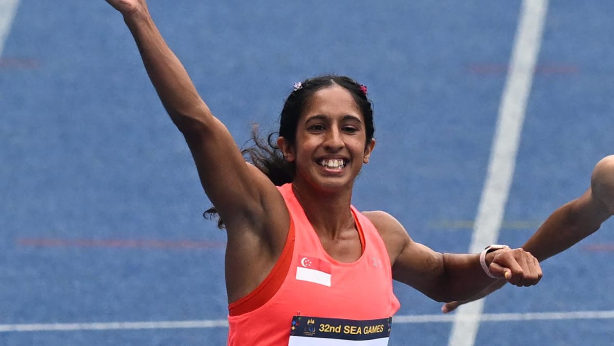 Singapore's Shanti Pereira sets new 100m national record twice in a day at Germany meet - Vimarsana News