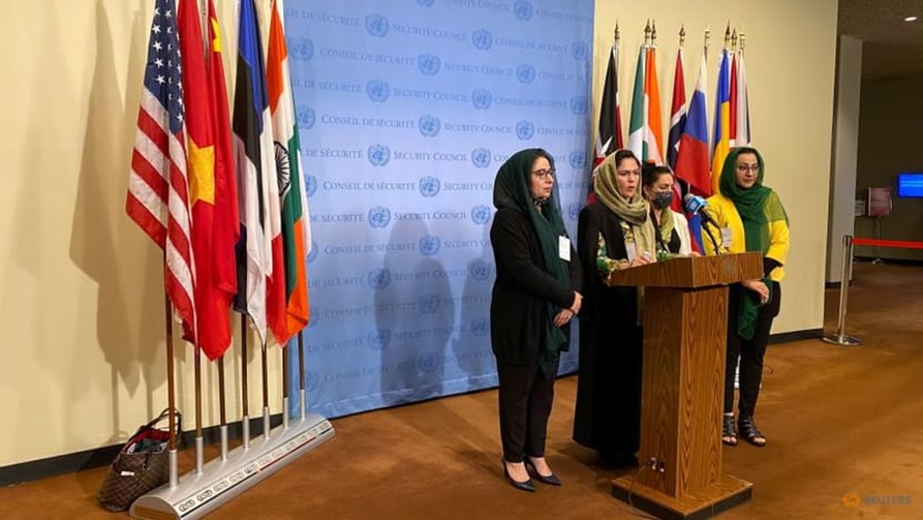 At United Nations, Afghan women appeal: Don't let Taliban in