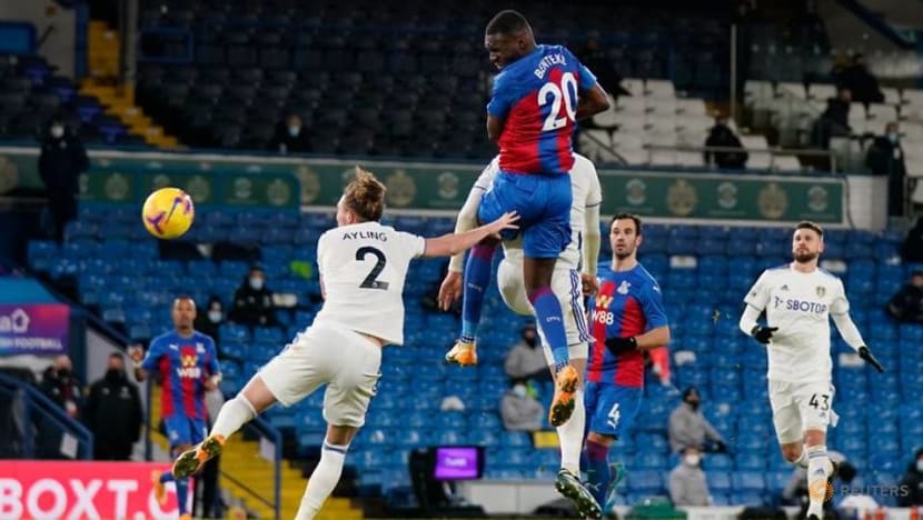 Leeds beat Palace 2-0 to move into top half Leeds beat Palace 2-0 to move into top half
