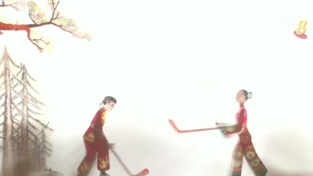 北京冬奥会步近 当地展出各类冰雪运动相关活动