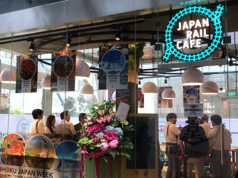 The Japan Rail Cafe doesn't only sell food, you can buy JR passes here before you head to Japan too. Photo: Sonia Yeo