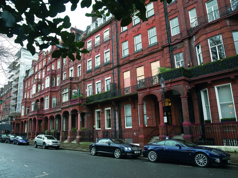The increase in property prices in London has been partially blamed on an influx of foreign capital. PHOTO: Bloomberg