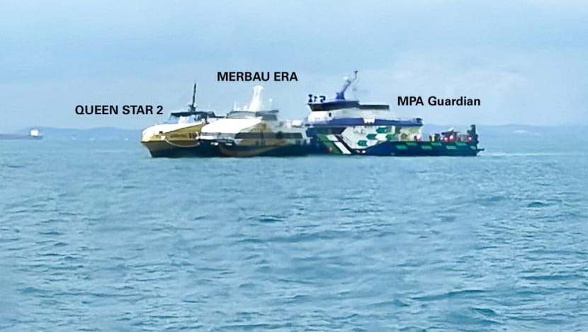 Fire broke out on Singapore-Batam passenger ferry off Kusu Island, no injuries reported Fire broke out on Singapore-Batam passenger ferry off Kusu Island, no injuries reported