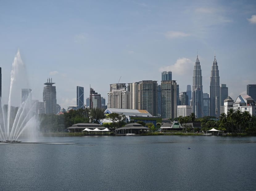 Malaysia's landmark Petronas Twin Towers and other commercial buildings are pictured in Kuala Lumpur on July 21, 2022. Malaysia's landmark Petronas Twin Towers and other commercial buildings are pictured in Kuala Lumpur on July 21, 2022.