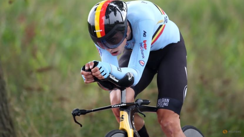 Cycling: Ganna breaks Belgian hearts to retain time trial title Cycling: Ganna breaks Belgian hearts to retain time trial title