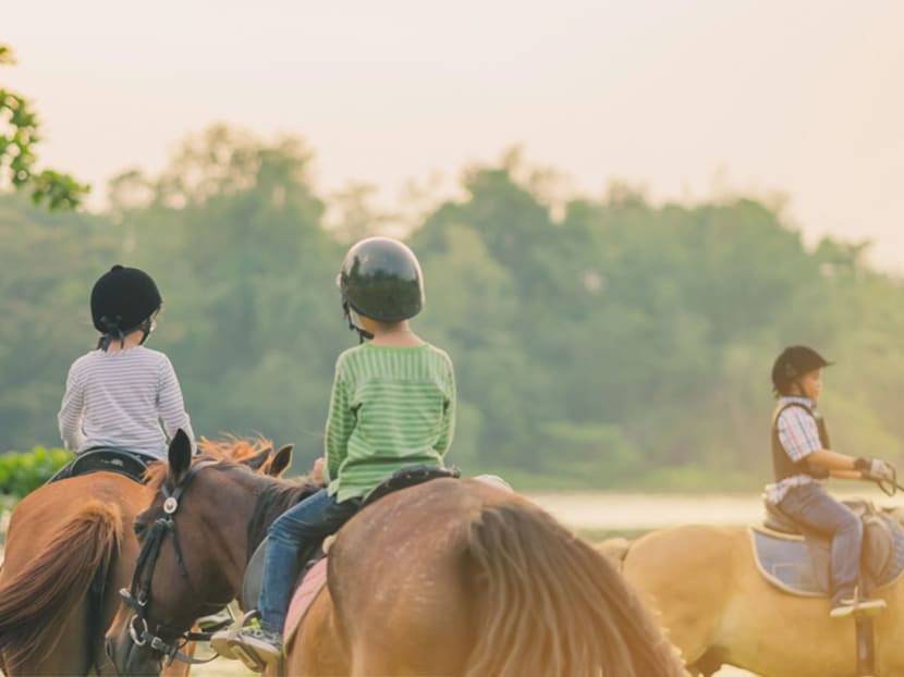 Time to saddle up. Time to saddle up.